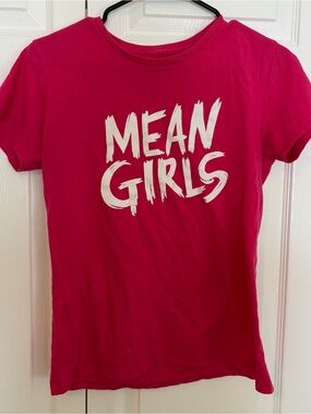 Mean Girls Graphic Tee for Kids - Hot Pink